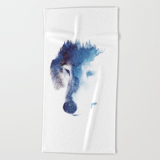 Through many storms Beach Towel