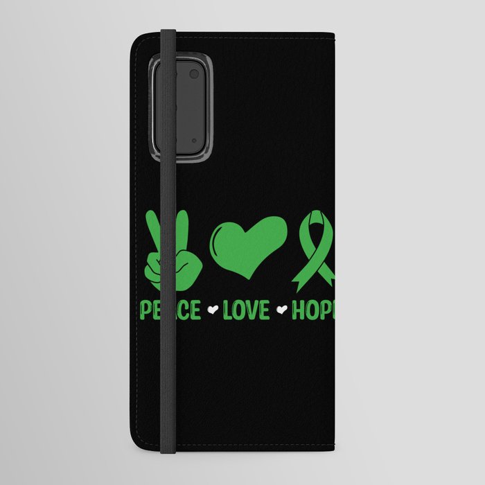 Peace Love Hope Android Wallet Case