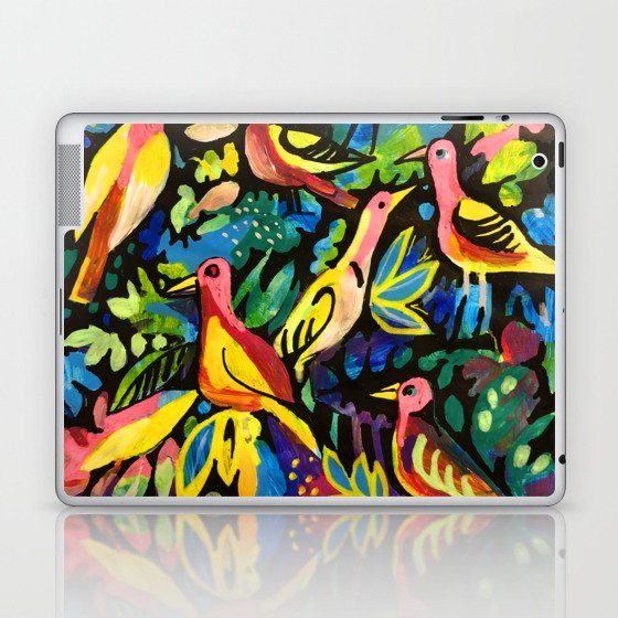 Exotic birds Laptop & iPad Skin