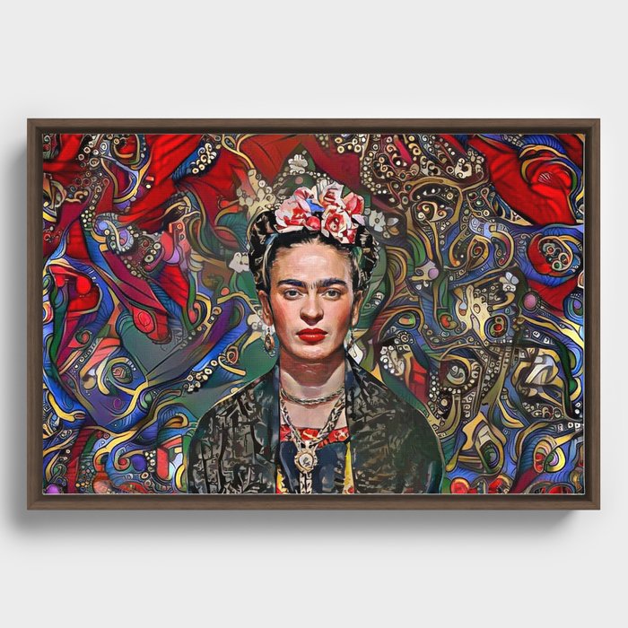 Royal Frida Framed Canvas