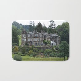 Great Britain Photography - Old Hotel Surrounded By Wonderful Nature Bath Mat