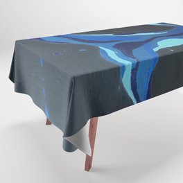 A Splash of Blue Tablecloth