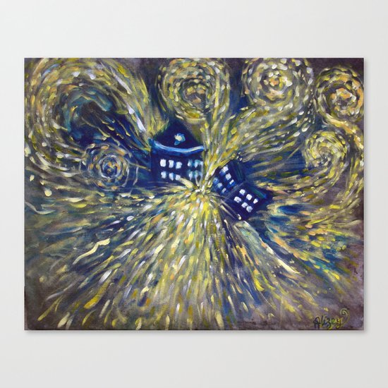 The Pandorica Opens Doctor Who Inspired Canvas Print By