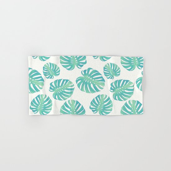 Vintage leaves Hand & Bath Towel