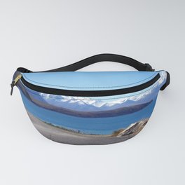 Snow Capped Mountains Twizel South Island New Zealand Fanny Pack