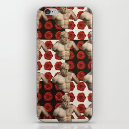 man oh man/bed of roses iPhone Skin