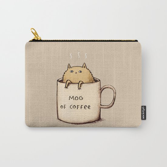 Mog of Coffee Carry-All Pouch