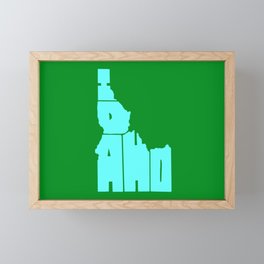 Idaho Framed Mini Art Print