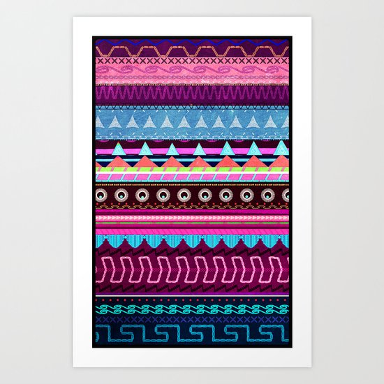 Aztec #2 Art Print