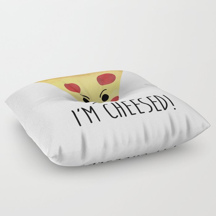 I'm Cheesed! Pizza Floor Pillow