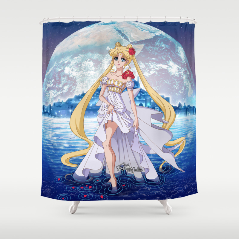 Sailor Moon Crystal Princess Serenity Shower Curtain By Teohoble Society6