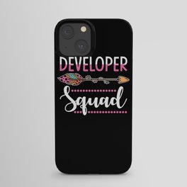 Developer Women Squad Team iPhone Case