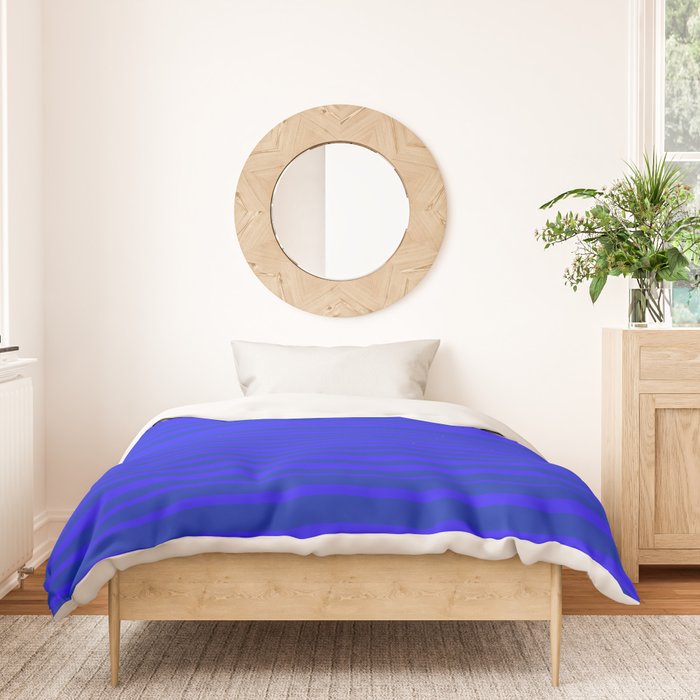 Electric blue duvet cover outlet