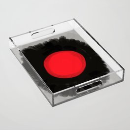 Zen Red and Black #design #minimal #zen Acrylic Tray