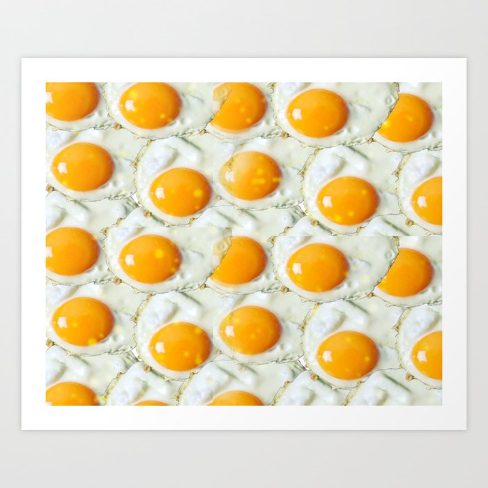 Eggies Art Print