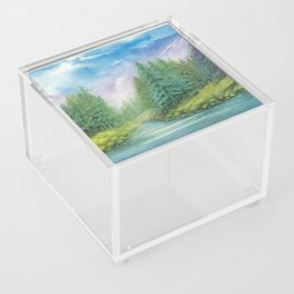 Alpine Water and Woods Acrylic Box