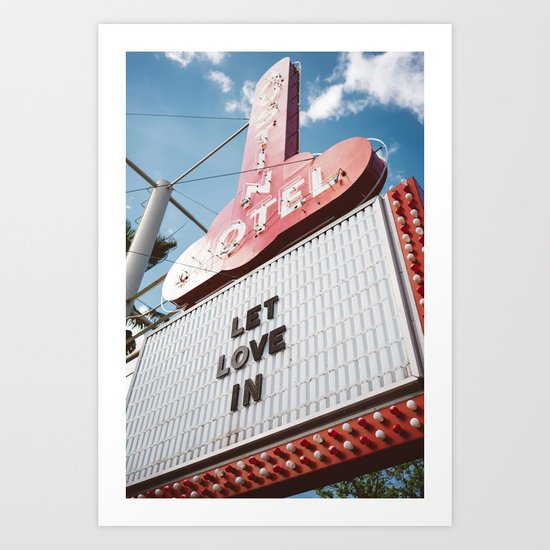 Let Love In II Art Print