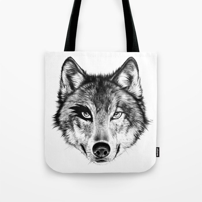 The Wolf Next Door Tote Bag