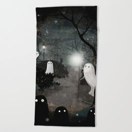 Twilight Ghosts Beach Towel