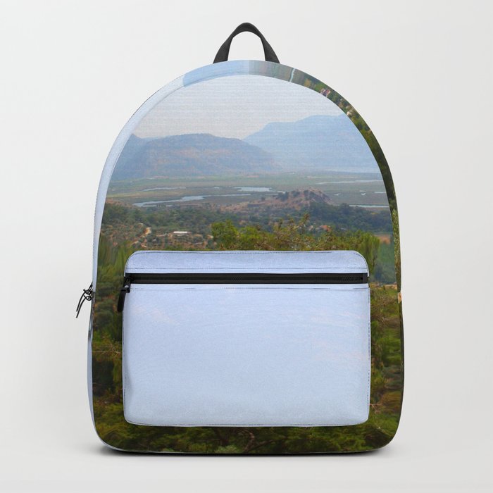 Dalyan Wetlands Landscape Photography Backpack by taiche Society6