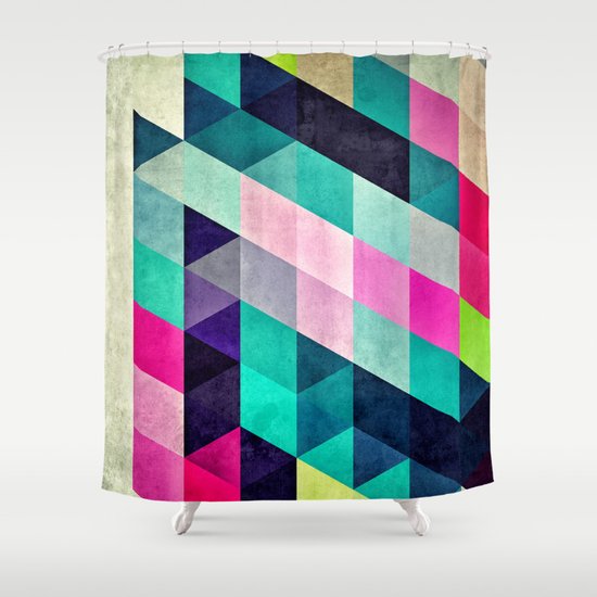 Cyrvynne xyx Shower Curtain