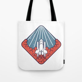 Rocket Patch Tote Bag