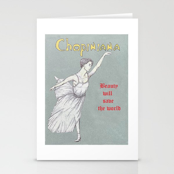 Art Nouveau Stationery Cards