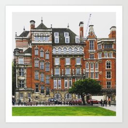 British House Art Prints For Any Decor Style Society6