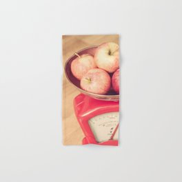 Vintage Apples in Scales Hand & Bath Towel