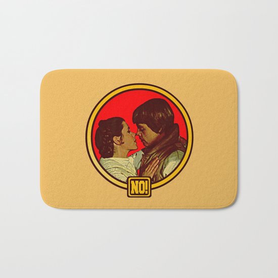 That Awkward Moment | Luke & Leia Bath Mat