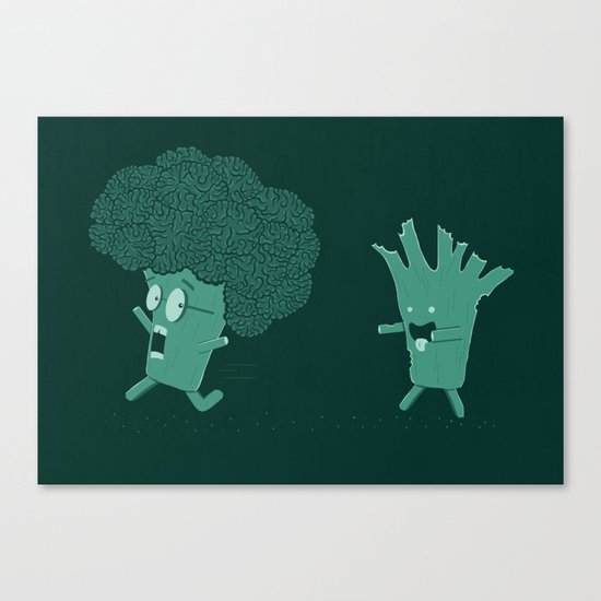 So Many Brains! Canvas Print