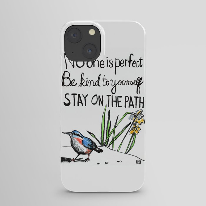 No one is perfect iPhone Case