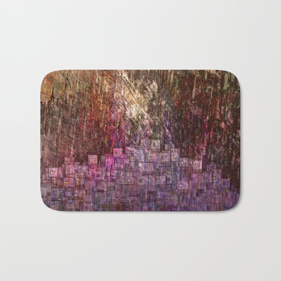 Raining Heavily / Autumn 27-10-16 Bath Mat