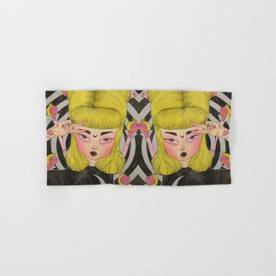 Black Moon Hand & Bath Towel