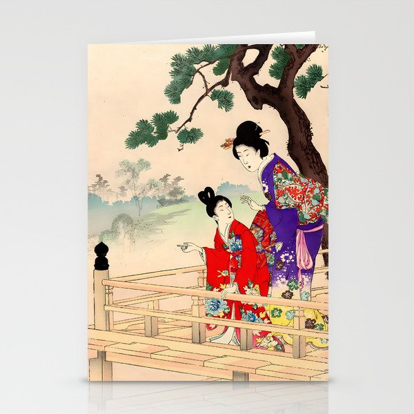 Buddha's Birthday (Toyohara Chikanobu) Stationery Cards