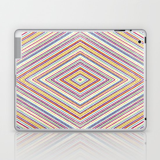 CRAYON STRIPES Laptop & iPad Skin