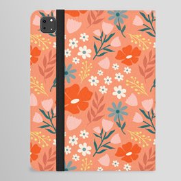 Wildflowers Pattern in Pink iPad Folio Case