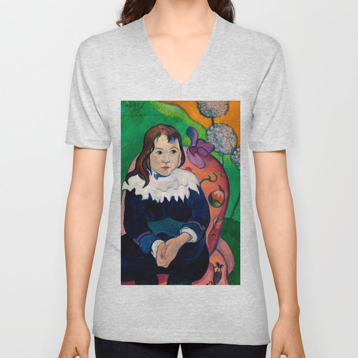 Mr. Loulou, Louis Le Ray, 1890 by Paul Gauguin V Neck T Shirt