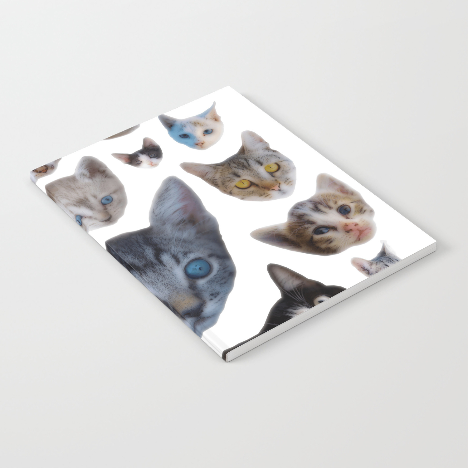 A Bunch Of Cats Notebook By Gamikun Society6