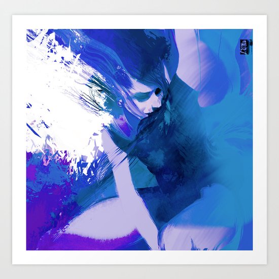 freeze Art Print