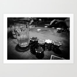 Poker Time Art Print