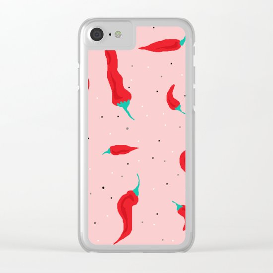 Chilli Clear iPhone Case