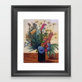 The Flower Dance Framed Art Print