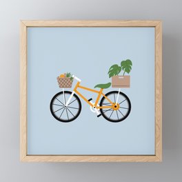 Bike Framed Mini Art Print