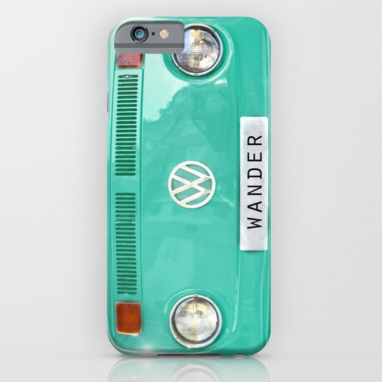 Wander wolkswagen. Summer dreams. Green iPhone & iPod Case