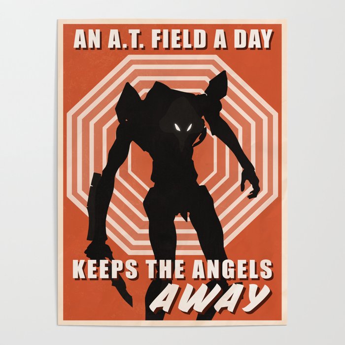 Evangelion A.T. Field Propaganda Poster