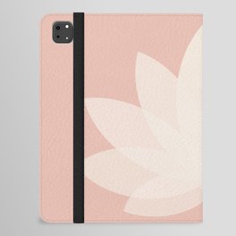 Lotus Flower Minimalism XVI iPad Folio Case