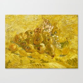 Vincent van Gogh "Quinces, lemons, pears and grapes" Canvas Print