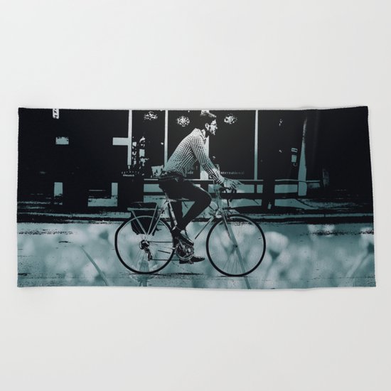 City 3 Beach Towel