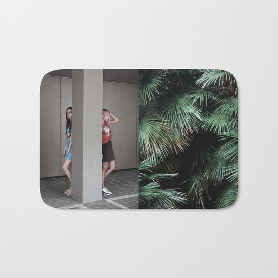 Concrete Jungle Bath Mat